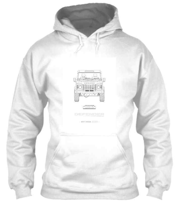  1990s Defender Hoodie - Front