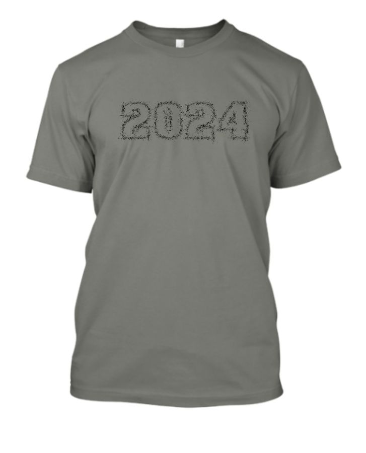  2024 new year t-shirt - Front