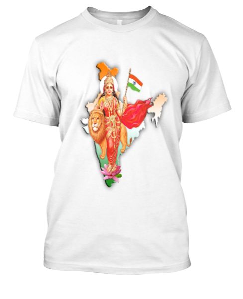 | |Independence T- Shirt || Bharat Maa || - Front