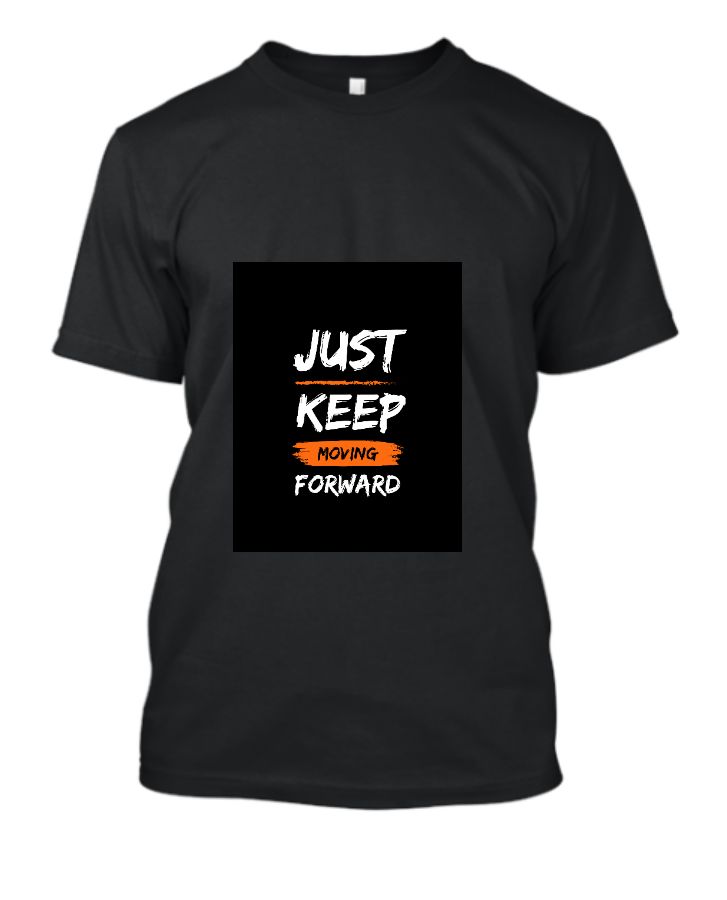  black Half sleeve t shirt  - Front