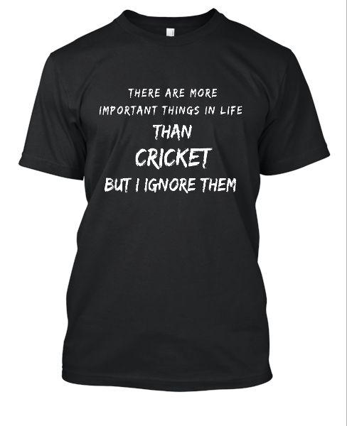  exclusive tshirt for cricket lovers - Front