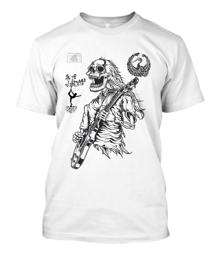 Men’s Half Sleeve Round Neck Save Cow White T-Shirt - Front