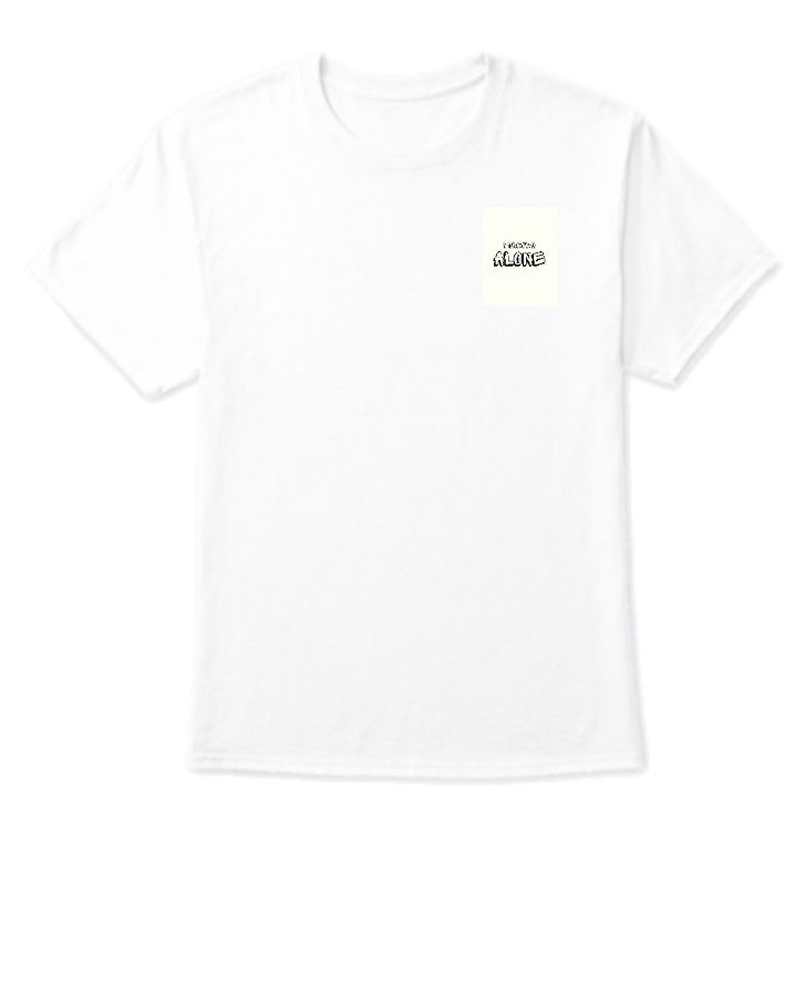 Plane white T-Shirt - Front