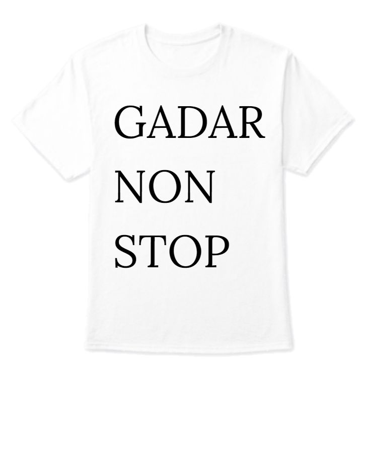 100 % TRADING T-SHIRT GADAR 2 - Front