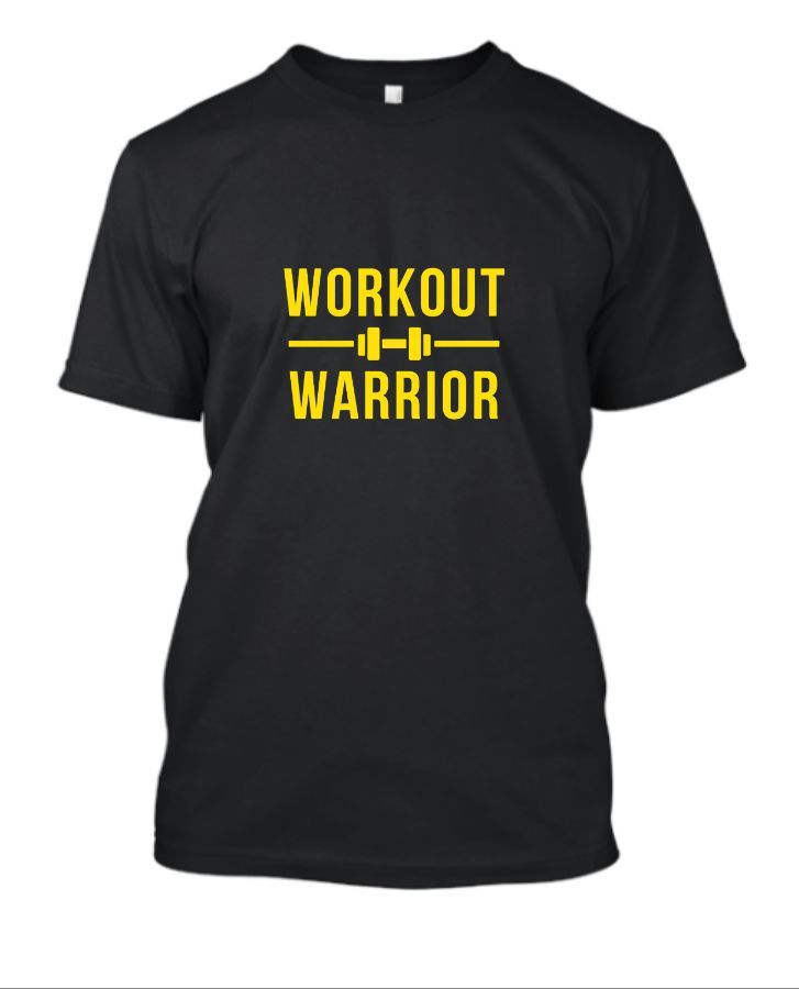 100% cotton Gym T-Shirt  - Front