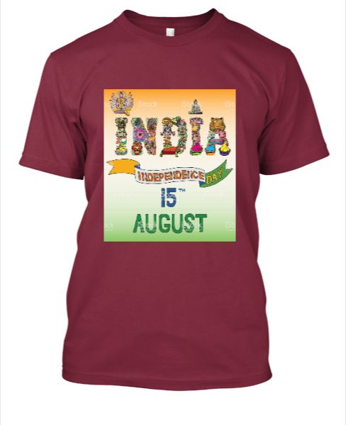 15 agust t-shirt - Front