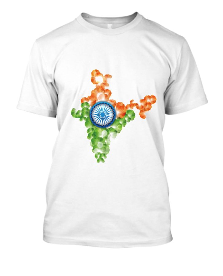 15 august printed t-shirt  - Front