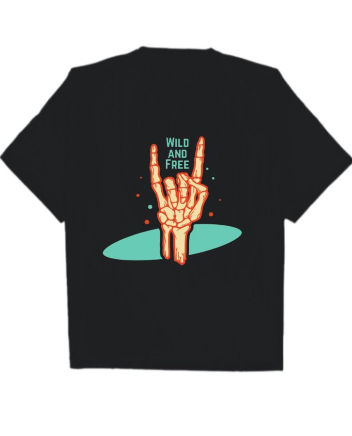 189OVERSIZED PRINTED TEES - Front