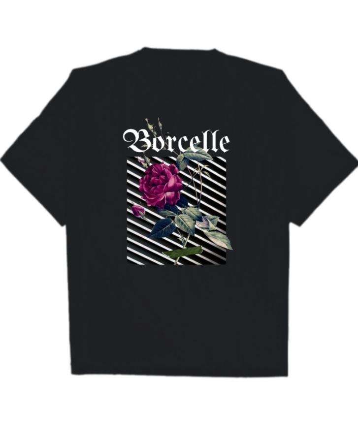 189OVERSIZED PRINTED TEES - Front