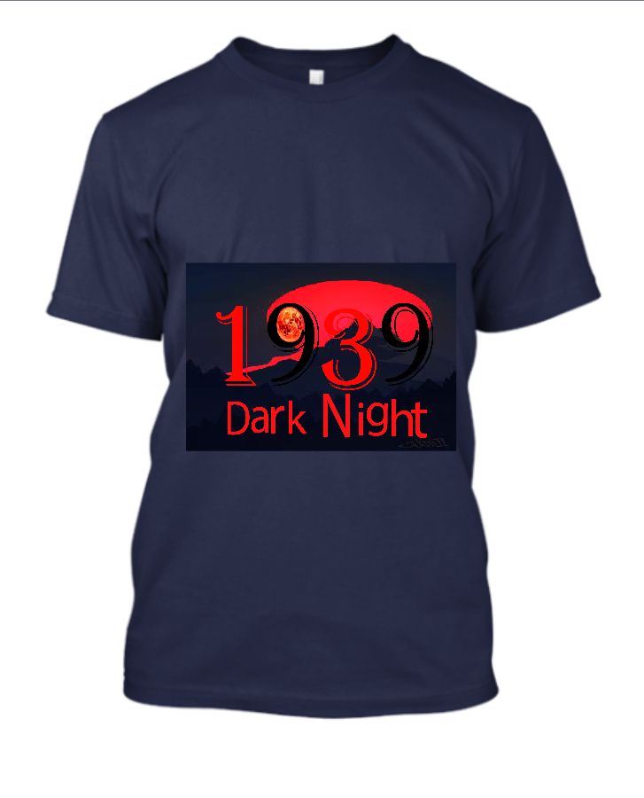 Midnight Chronicles: Unveiling the 1939 Dark Night Tee - Front
