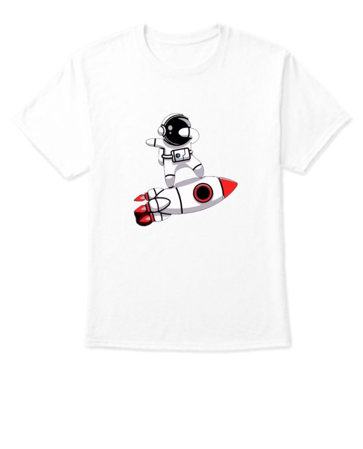 astronaut mens t shirt - Front