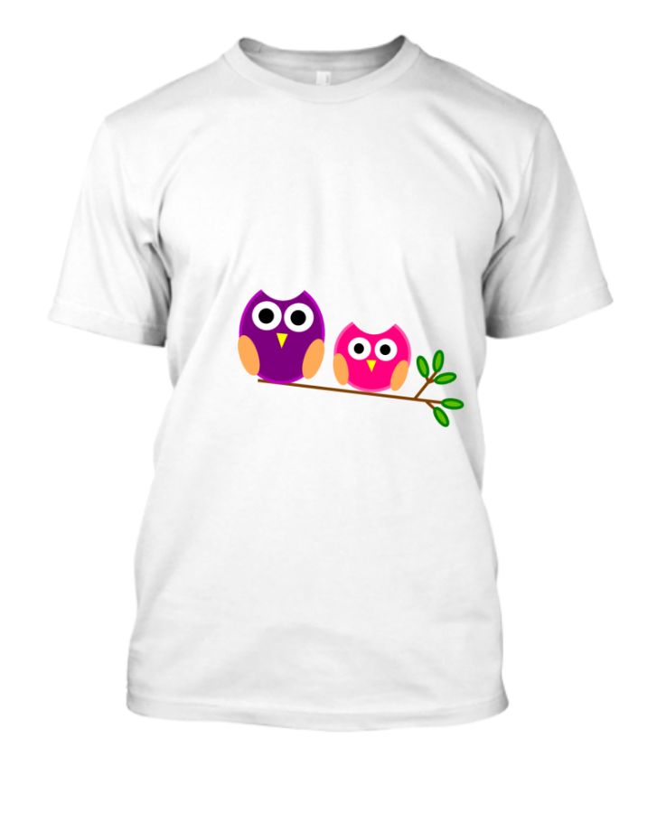 2 CUTE BIRD Tshirt  - Front