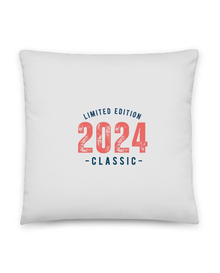 2024 Edition Throw Pillow - Front