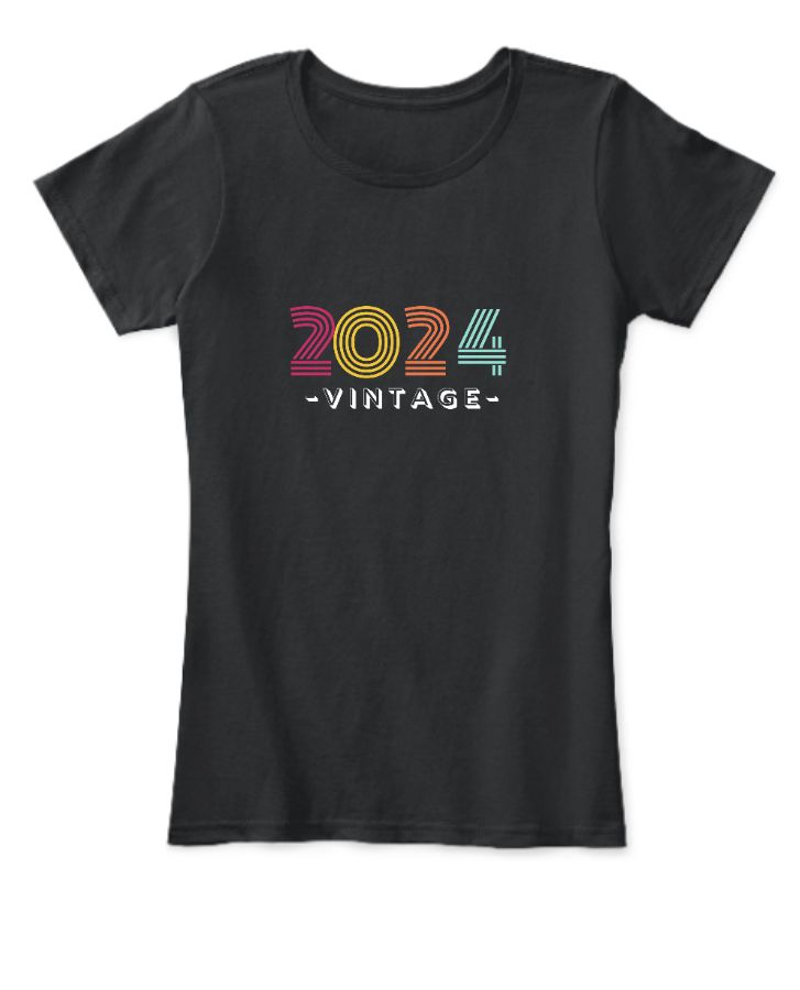 2024 Vintage Women's Tee - Front
