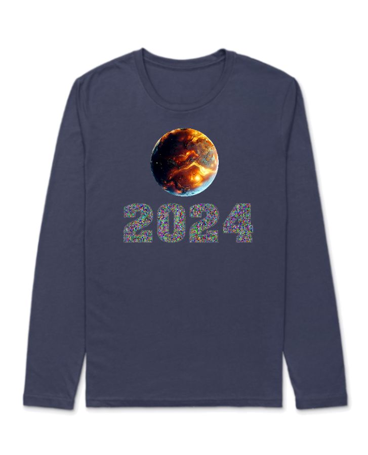 2024 tee shirt full sleeve - Front