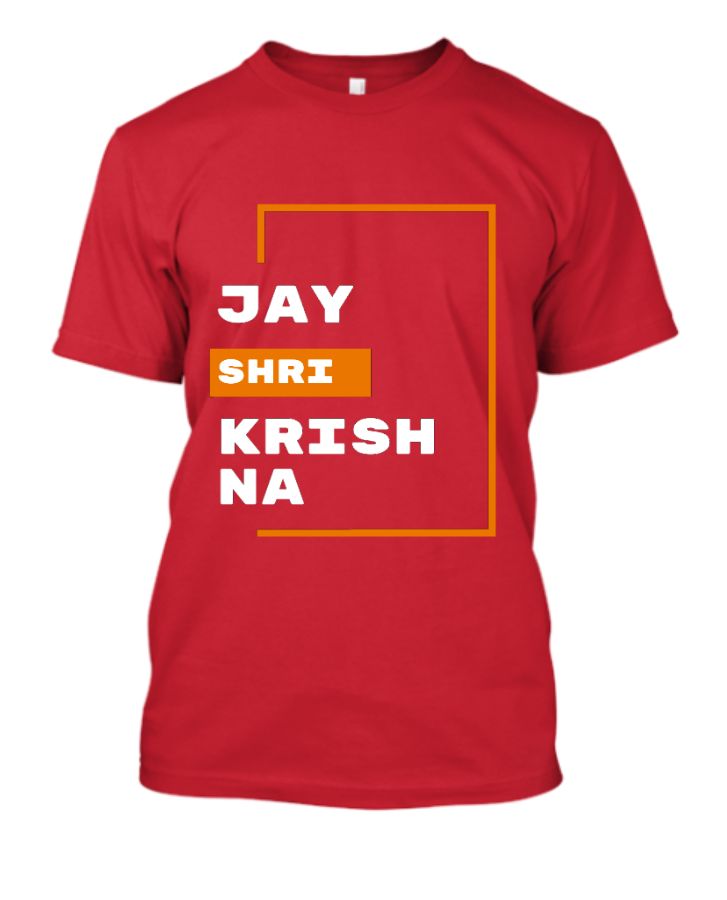 Best ki Krishna. T- shirt  - Front