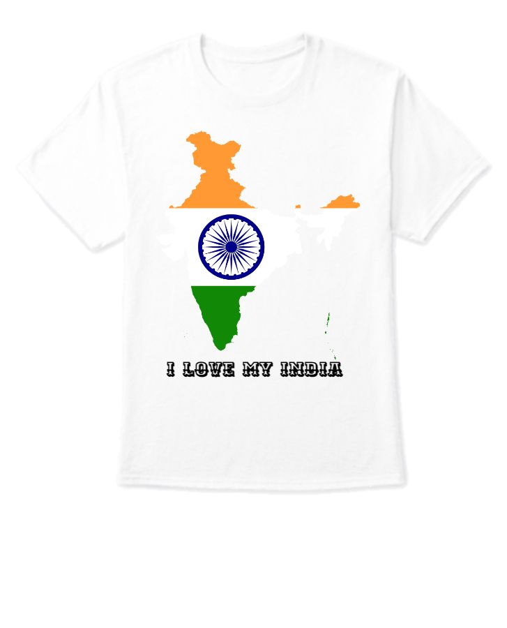 I LOVE MY INDIA - Front