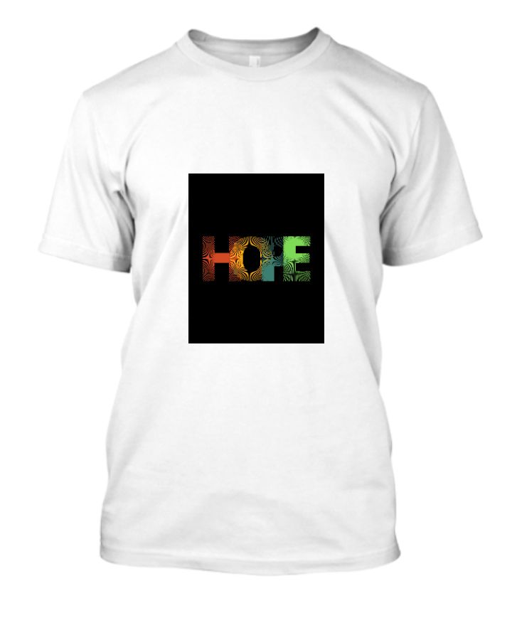 Half Sleeves T-shirt HOPE - Front