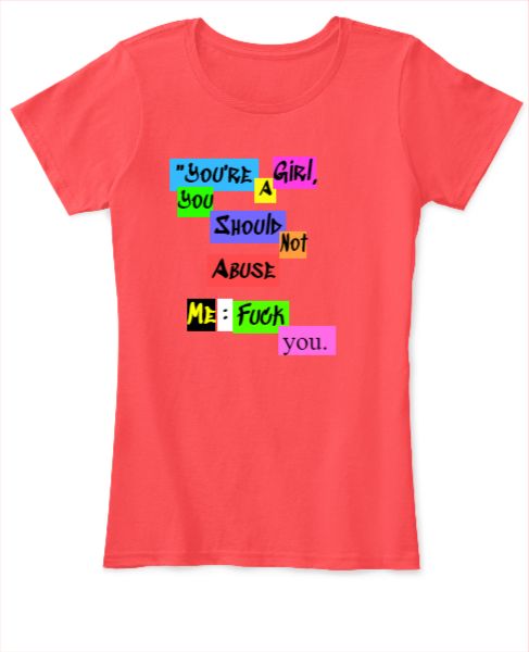 #3 AT's tees : Girly attitude - Front