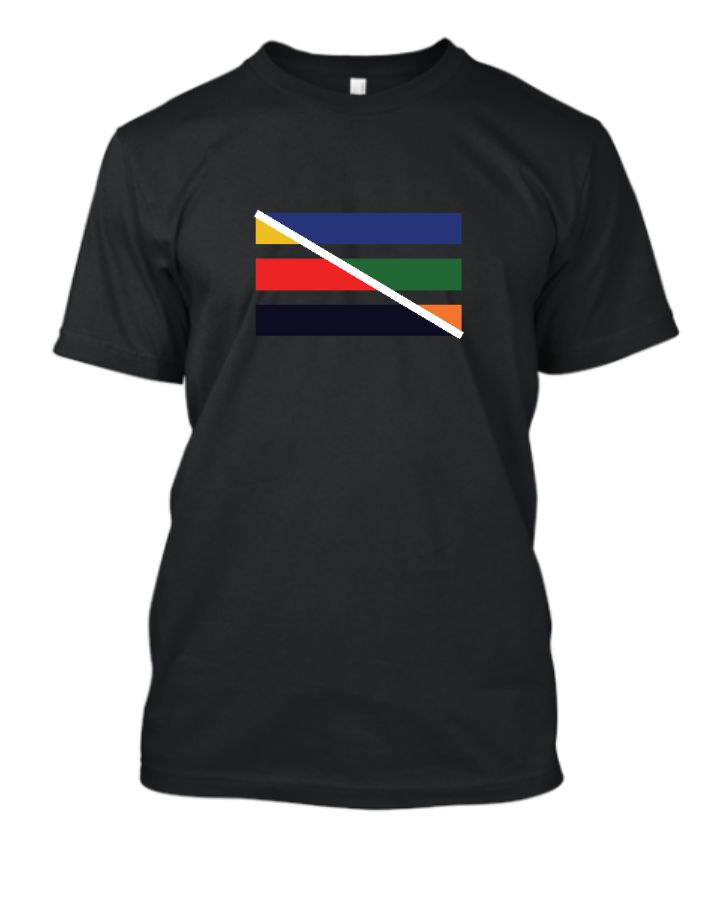 3 color design t-shirt - Front
