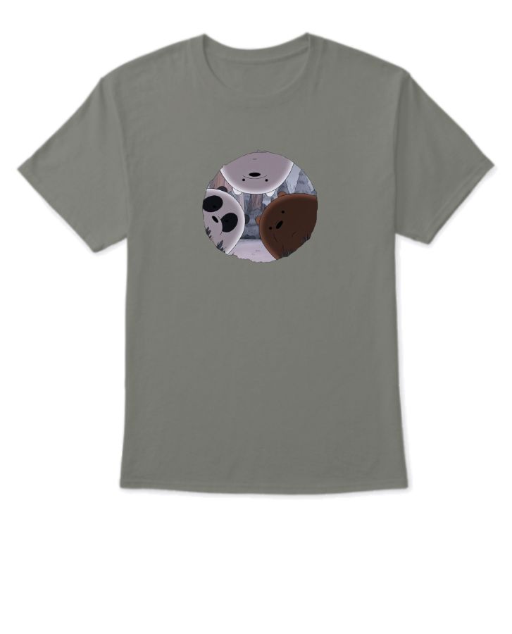 3 frndaprinted tshirt  - Front
