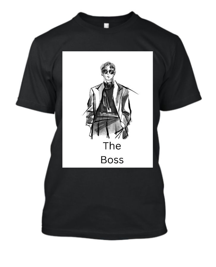 The boss t shirt - Front