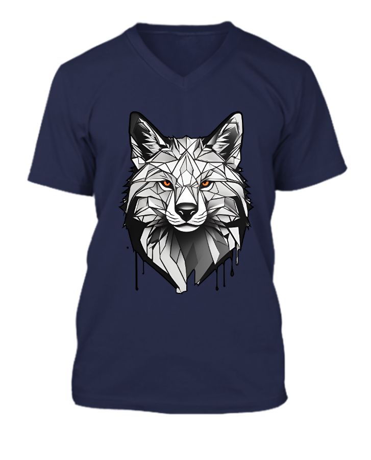 v-neck teeshirt - Front
