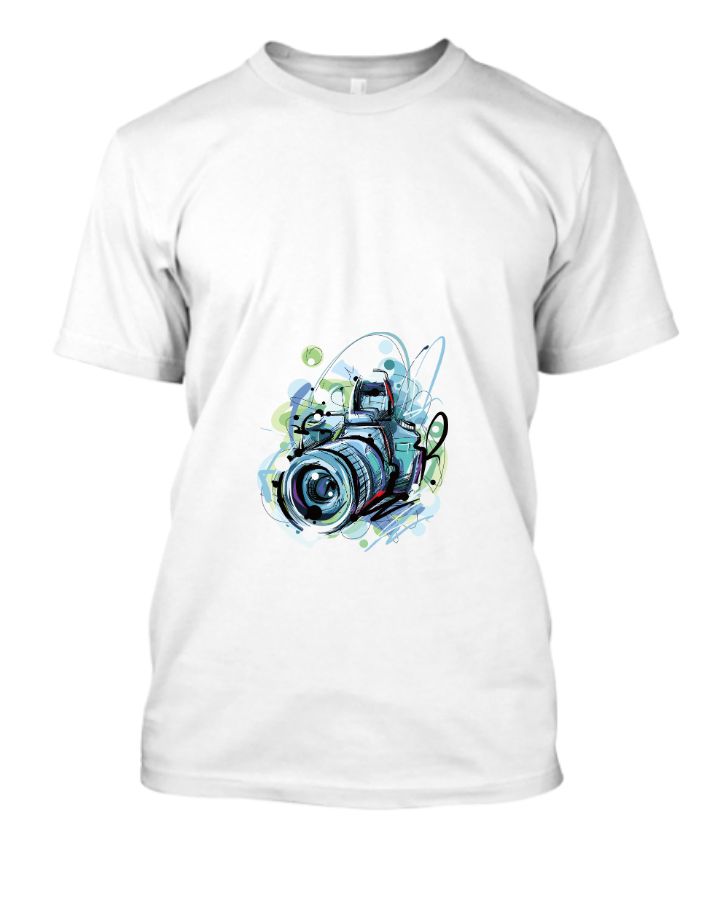 3D Design Camera Tshirt Boys - Front