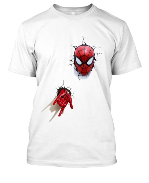 3D spider man t-shirt - Front