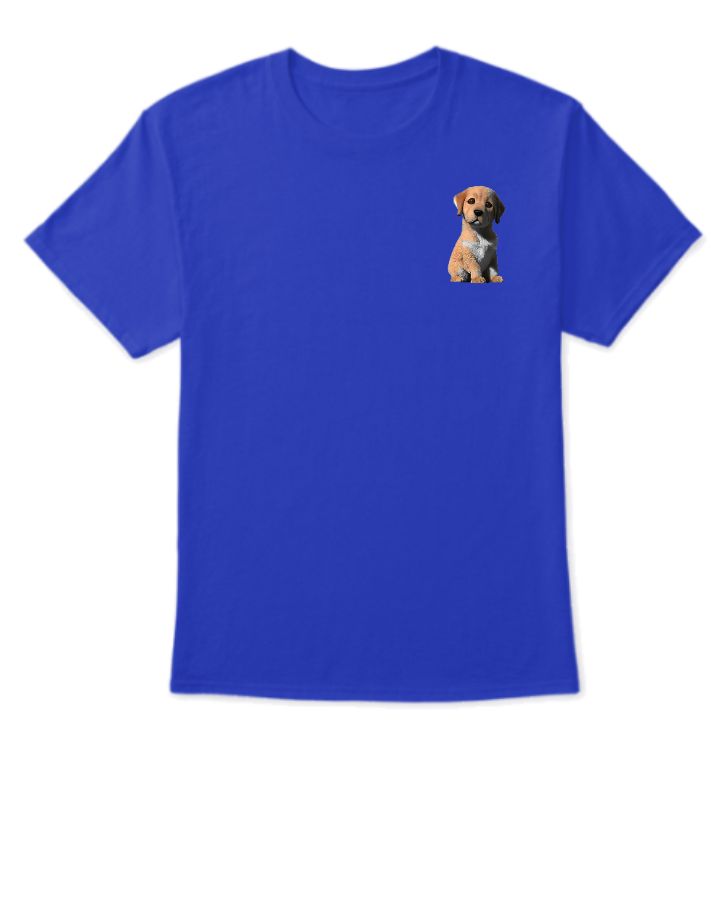 3d DOG Design T-shirt - Front
