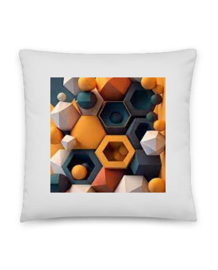 3d Pillow design - Front