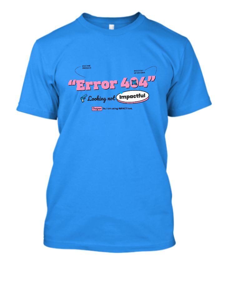 404 Design Wit Tee - Front