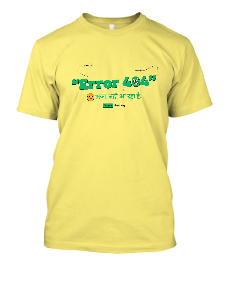 404 Designer Humor Tee - Front