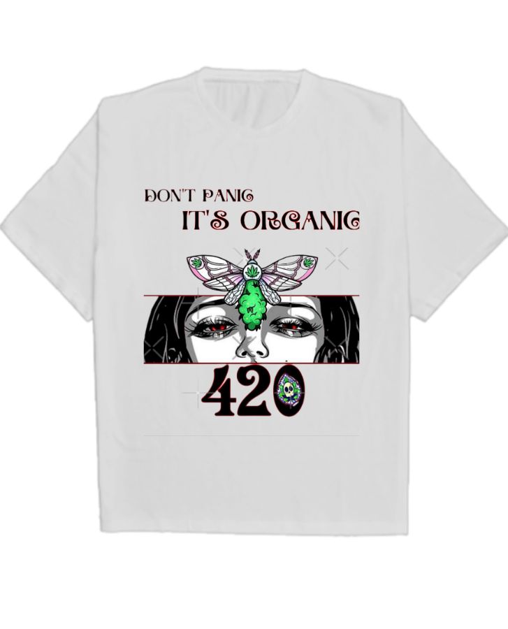 420 oversized t-shirt - Front