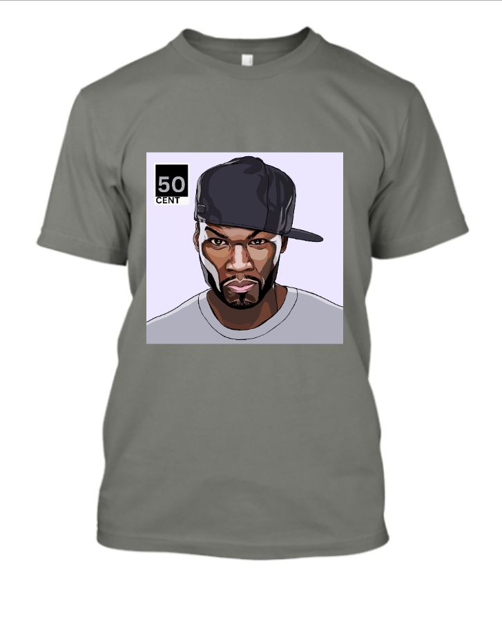 50CENT, cool tshirt for men  - Front