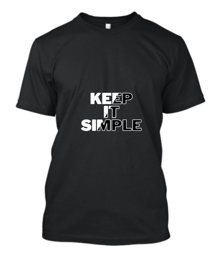 Simple. T-shirt  - Front