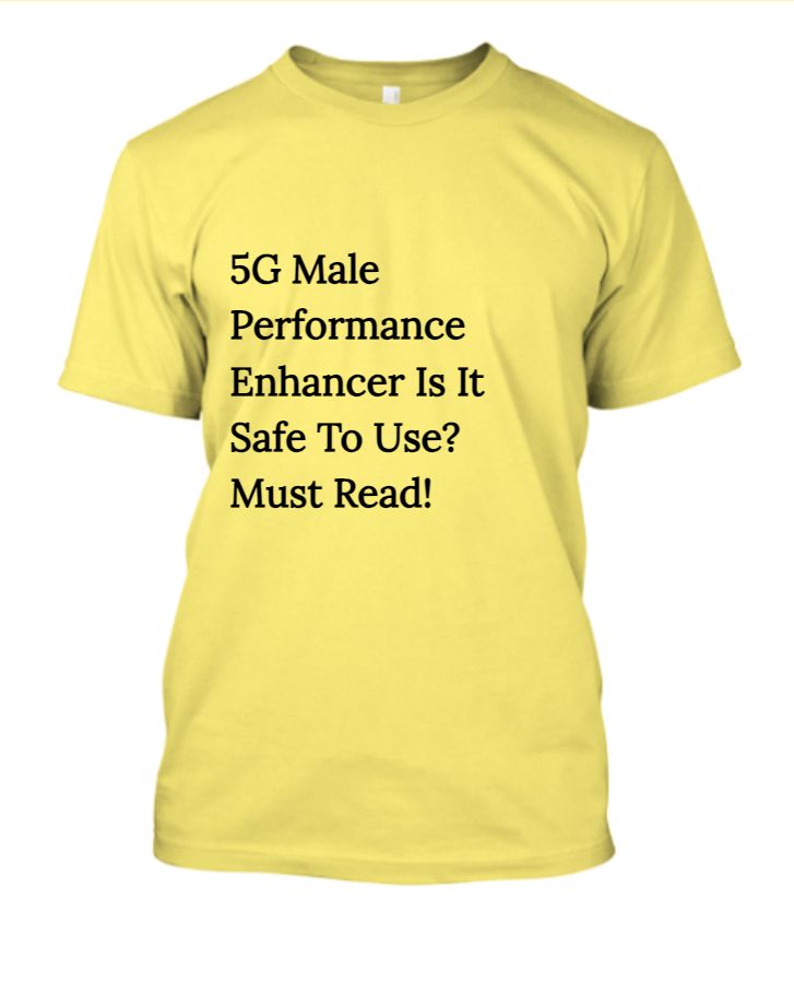 5G Male Performance Enhancer: A Natural Solution for Boosting Male Performance and Stamina? - Front