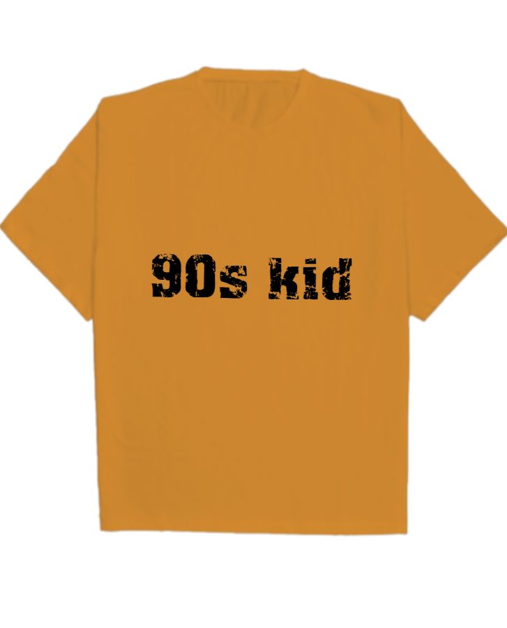 90s Kid half Sleeves tshisrt - Front