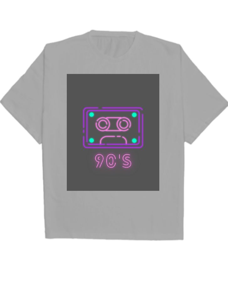 90s Oversized Tshirt - Front