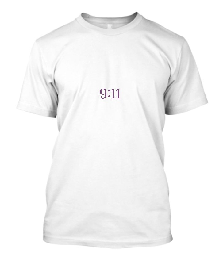 911 t-shirt  - Front