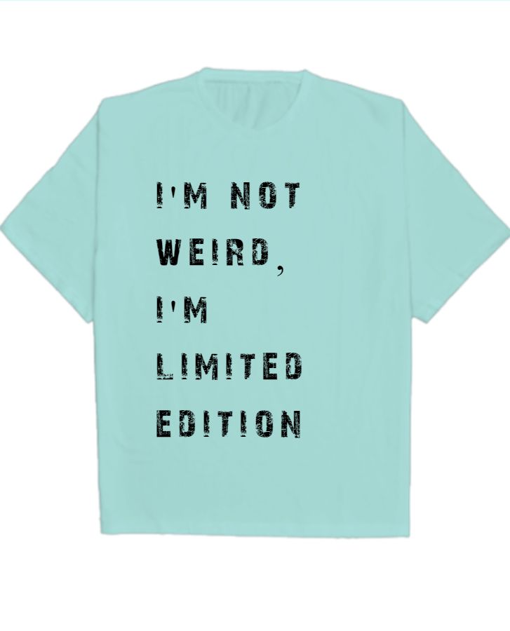 half sleeves oversized t-shirt - Front