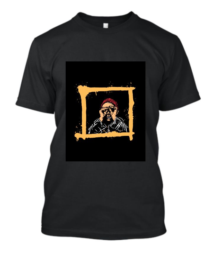 BLACK T-SHIRT - Front