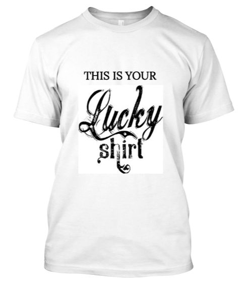 ALL MAN LUCKY T-SHIRT - Front
