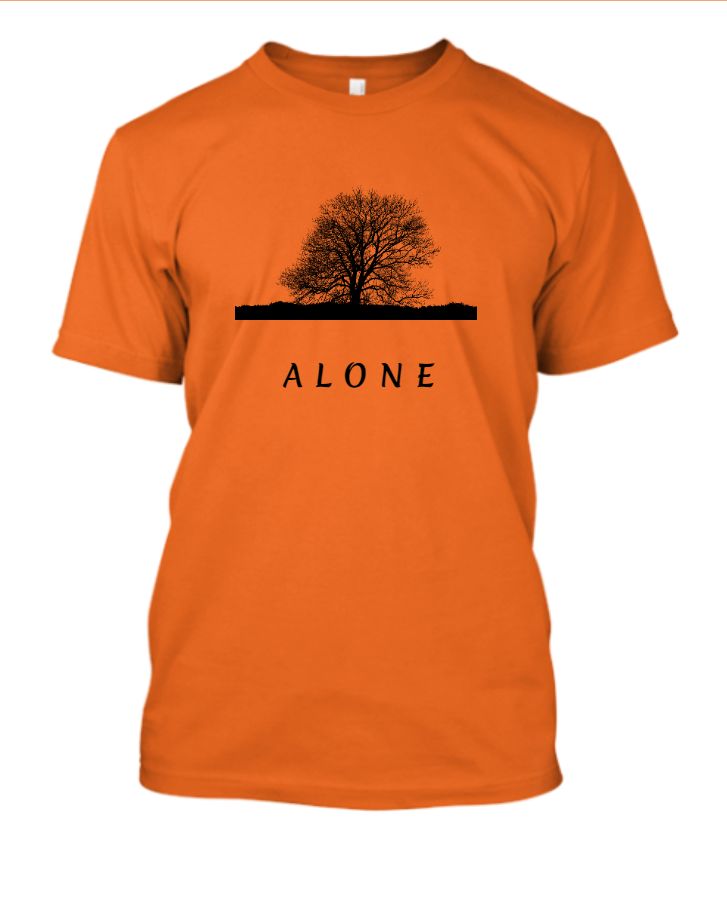 ALONE HALF SLEEVE T-SHIRT - Front