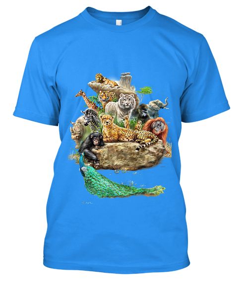 ANIMAL PLANET T-SHIRT ALL COLORS AND BEST QUALITY   - Front