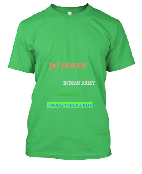 ARMY T-SHIRT  - Front