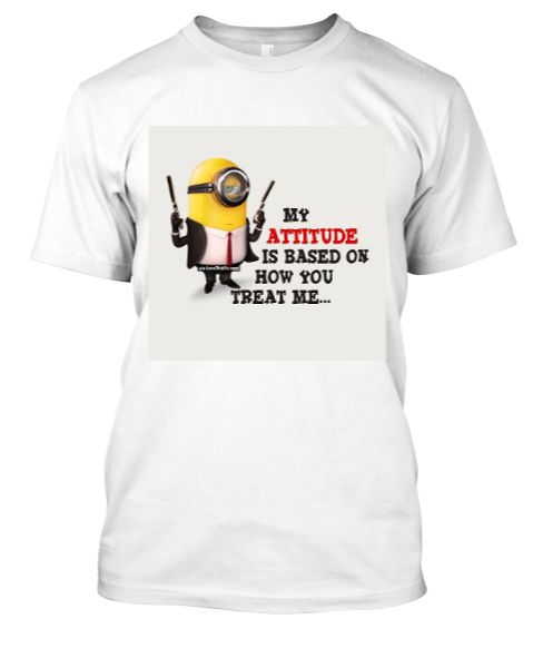ATTITUDE T-SHIRT - Front