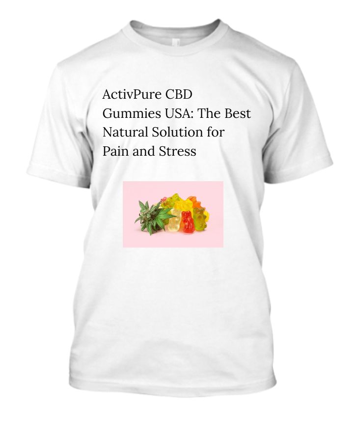 ActivPure CBD Gummies USA: The Best Natural Solution for Pain and Stress - Front