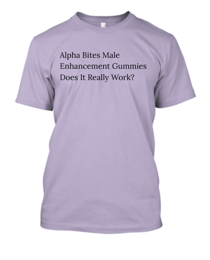 Alpha Bites Male Enhancement Gummies Does It Really Work? - Front