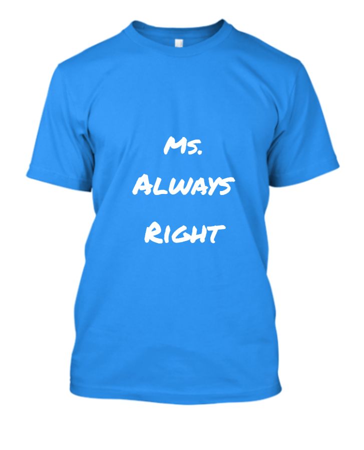 Always right - Front
